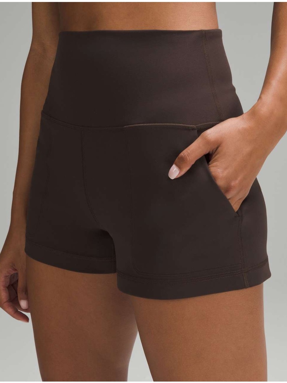 lululemon Align™ Classic-Fit High-Rise Short 3 Espresso